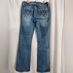 Vigoss Women's Wide Leg Denim Jeans